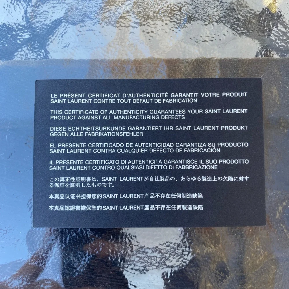 Yves Saint Laurent Tan Gold Crossbody Bag - Picture 4 of 6